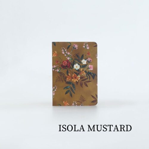 MM Linen Isola Mustard Notebook