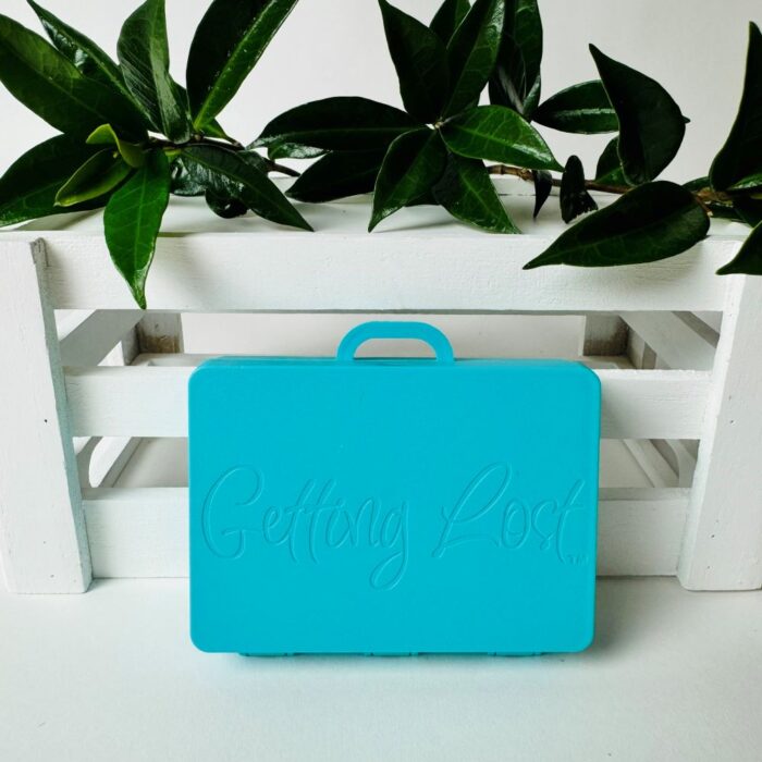Getting Lost. Blue Suitcase. Gifts for Kids.