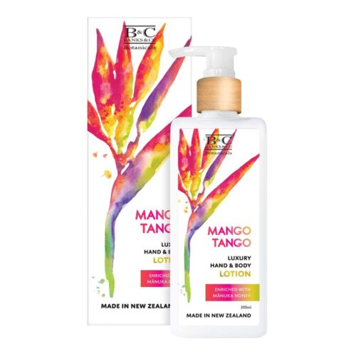 Banks & Co Hand & Body Lotion. Mango Tango. Gifts for Her.