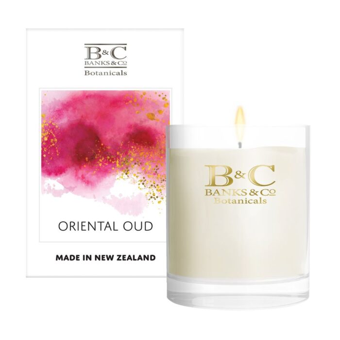 Banks & Co Candles. Oriental Oud. Gifts for Her. Gifts for Home.