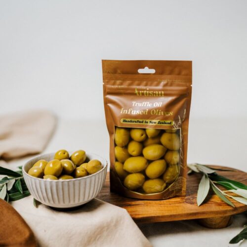 Kiwi Artisan Olives. Truffle Oil. 350g