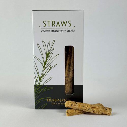 Cheese & Herb Straws. 60g.