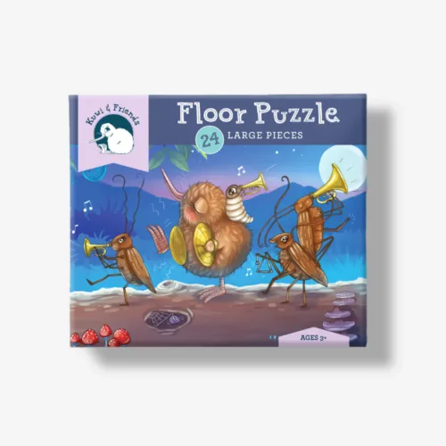 Kuwi's Huhu Harmony Floor Puzzle. 24 piece.