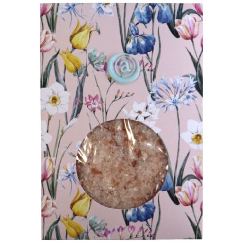 Anoint Bath Salts Envelope. Pink Bath Salts